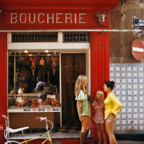 Saint-Tropez Boucherie van Slim Aarons