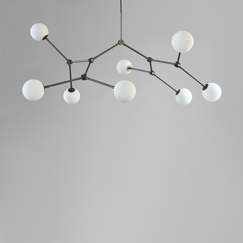 Drop Chandelier Bulp Grey van 101 Copenhagen