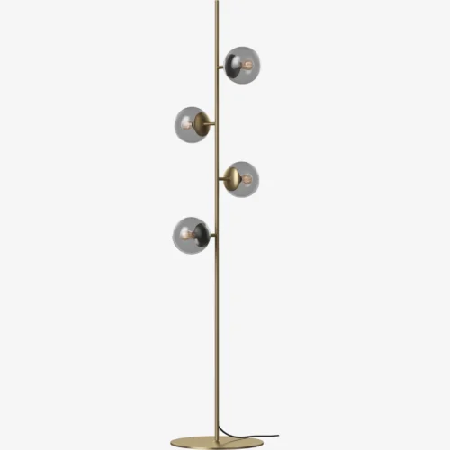 Orb vloerlamp Messing van Bolia