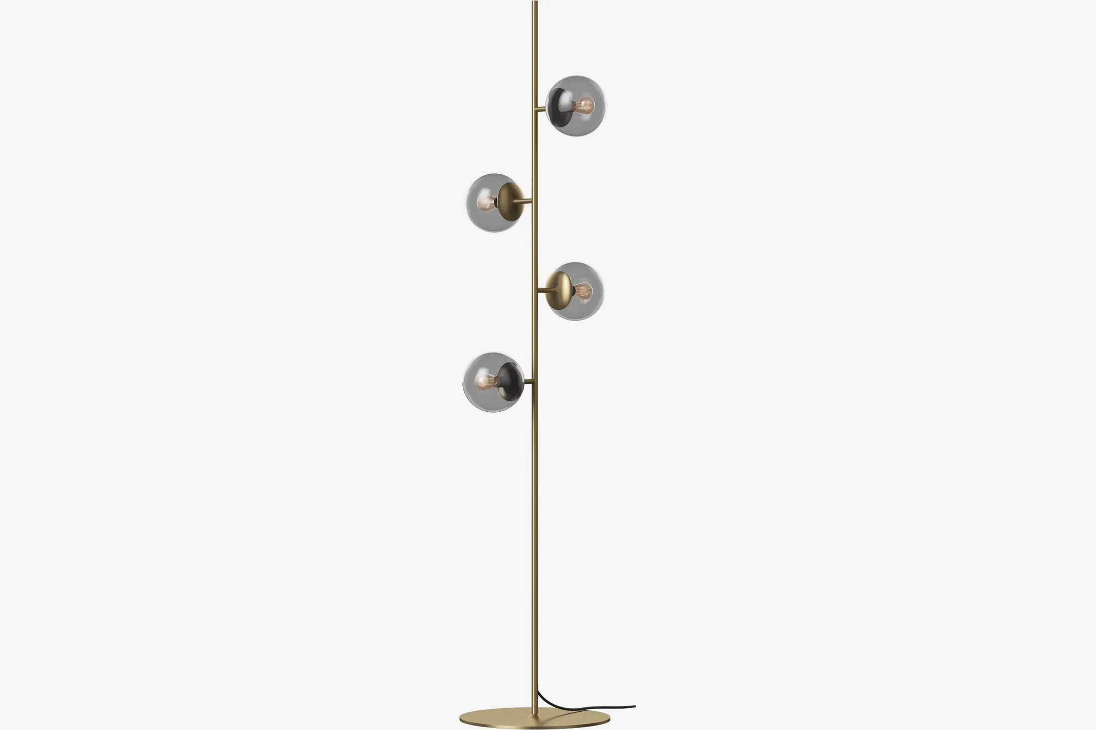 Orb vloerlamp Messing van Bolia