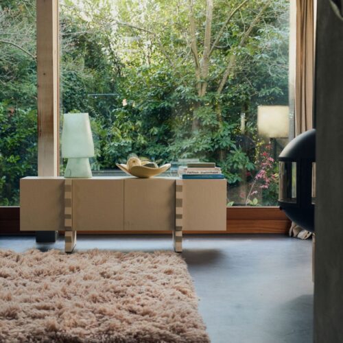 Alternative view of HKliving Fluffy vloerkleed Soft Pink 200 × 300 cm