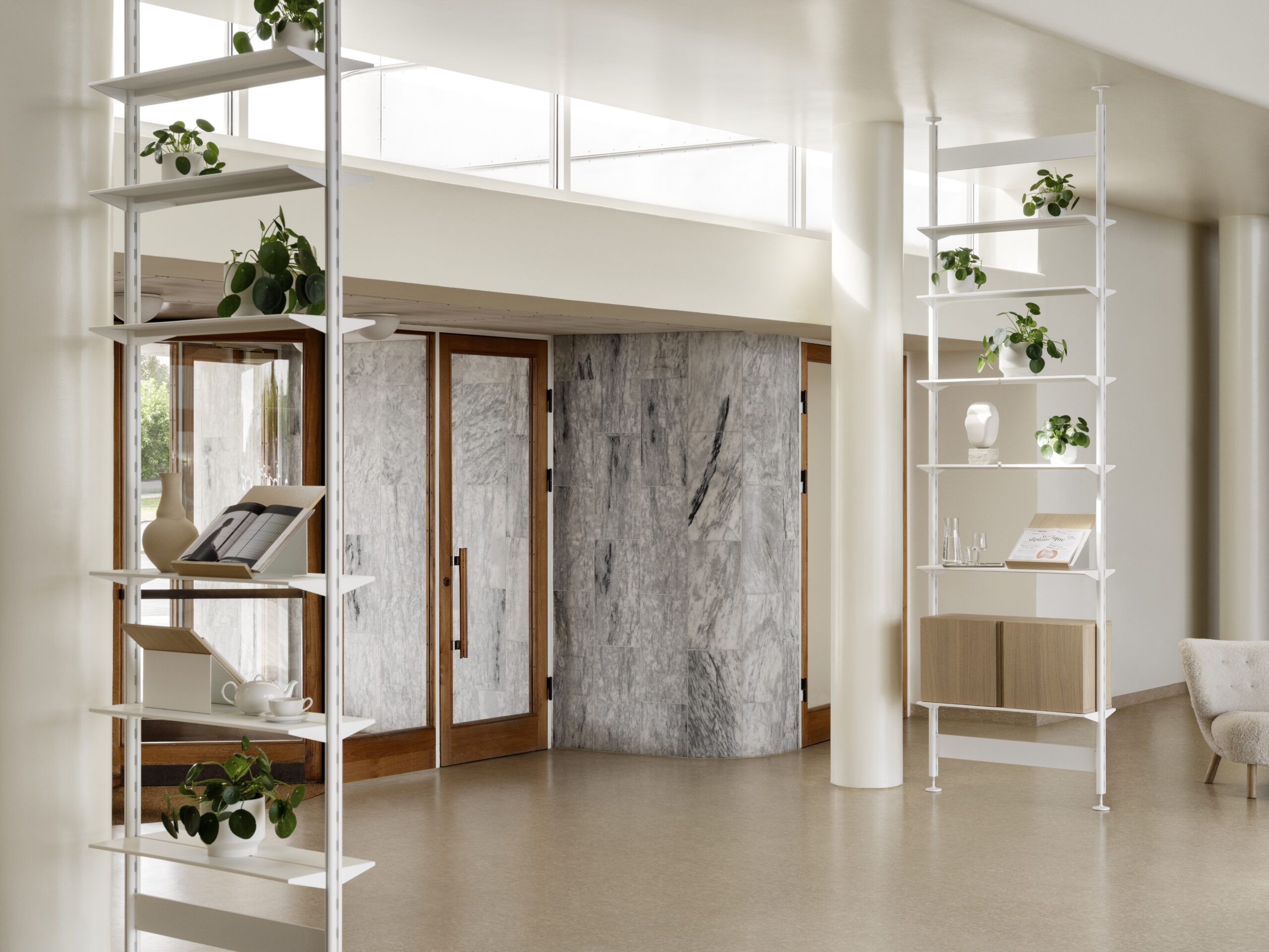 Pira G2 roomdivider of wandkast op maat van String Furniture - Afbeelding 3
