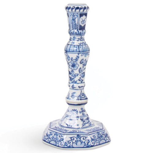 Kaarsenstandaard Delftware van &Klevering