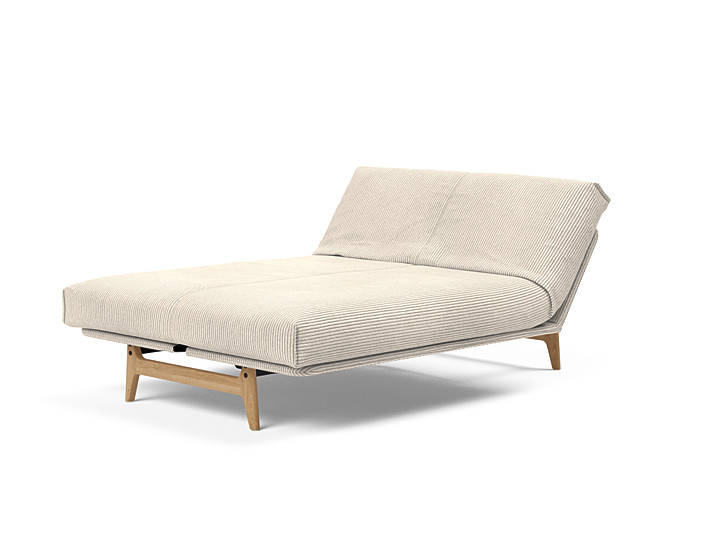 Slaapbank Aslak 140 afneembare hoes Spring Mattress van Innovation Living - Afbeelding 2
