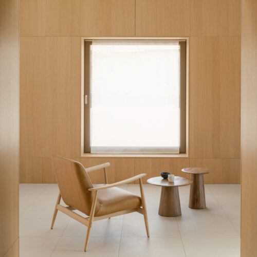Gazzda Aska Lounge Chair eikenhout - Afbeelding 4