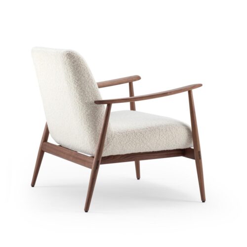 Gazzda Aska Lounge Chair notenhout - Afbeelding 6