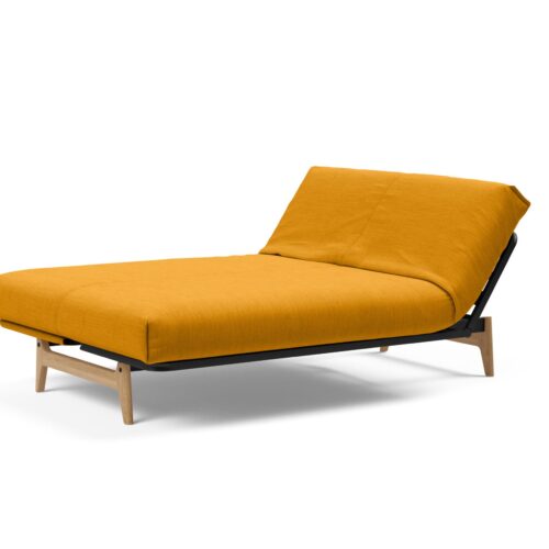 Slaapbank Aslak 140 afneembare hoes Latex Mattress van Innovation Living - Afbeelding 2