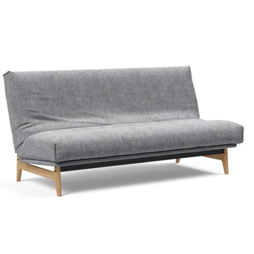 Slaapbank Aslak 140 afneembare hoes Soft Spring Mattress van Innovation Living
