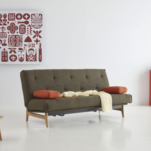 Slaapbank Aslak 140 Classic Mattress van Innovation Living