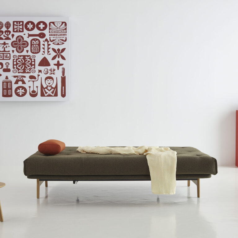 Slaapbank Aslak 140 Soft Spring Mattress van Innovation Living - Afbeelding 2