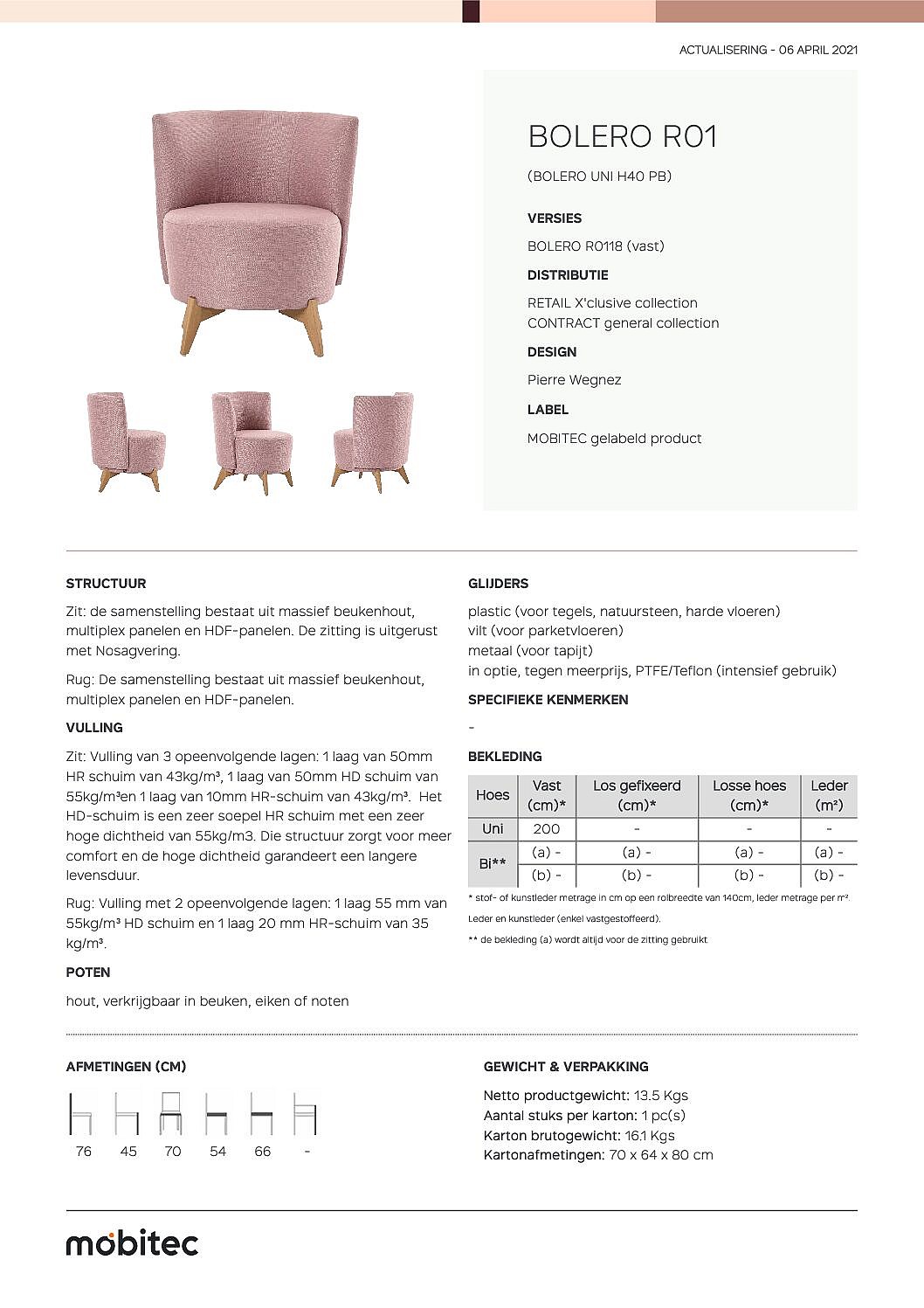 Bolero fauteuil van Mobitec - Afbeelding 6