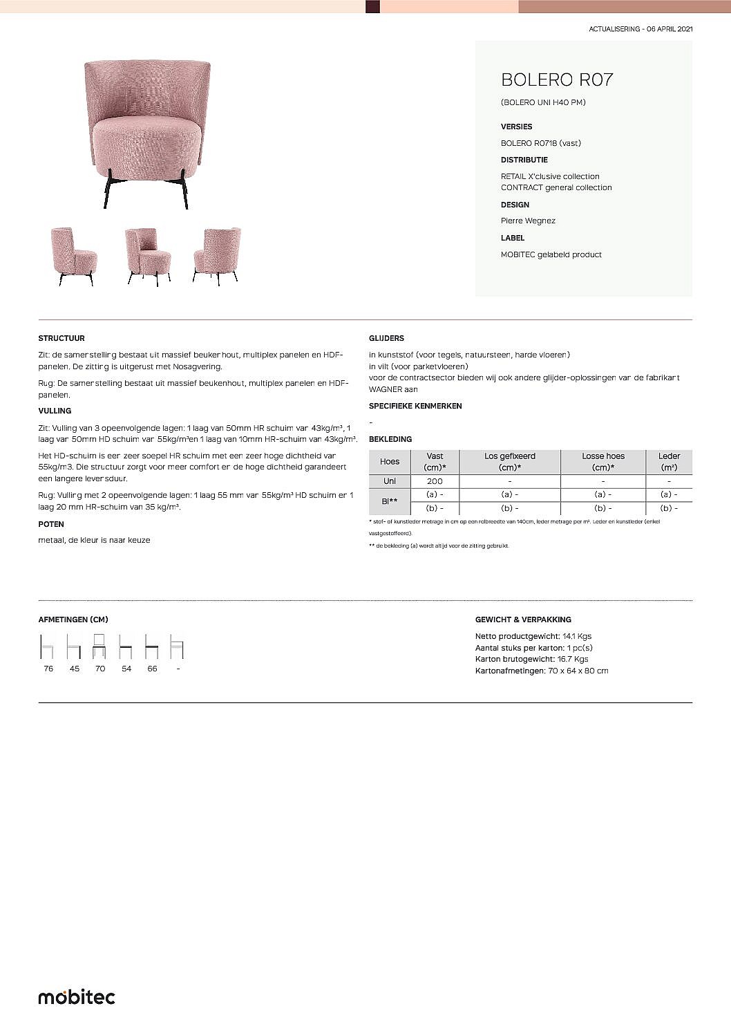 Bolero fauteuil van Mobitec - Afbeelding 5