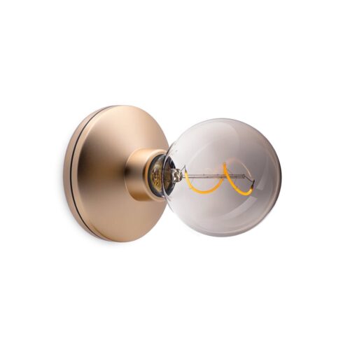 Bee Gold Smoked Wireless Wall Light van Humble Lights