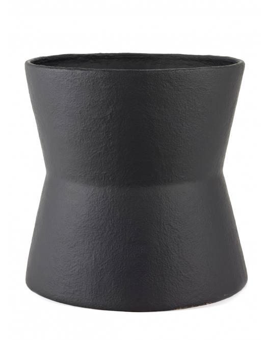 Construct planter L Black van Serax