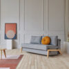 Cubed slaapbank Innovation Living uitgeklapt als bed – ruimtebesparend design bij SPYK71 Arnhem