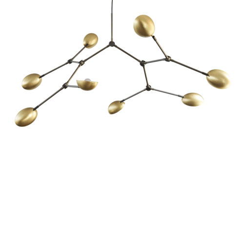 Drop Chandelier Brass van 101 Copenhagen - Afbeelding 2