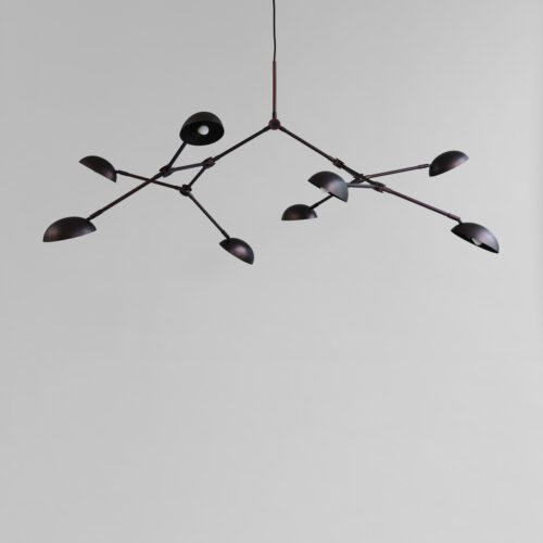 Drop Chandelier Burned Black van 101 Copenhagen