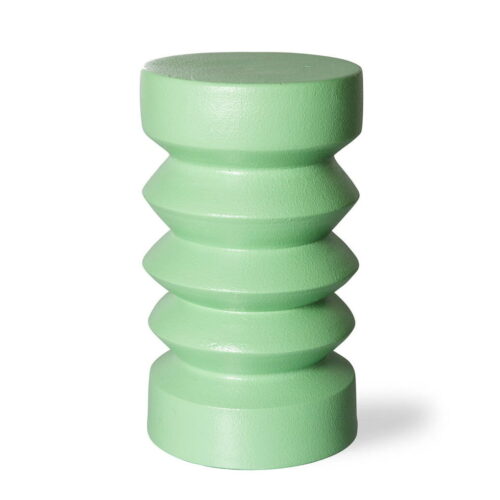 Bijzettafel Stoneware Green aardewerk van HKliving