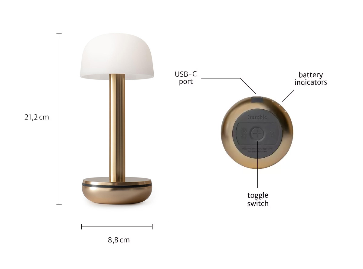 Humble Two Beige van Humble Lights - Afbeelding 4