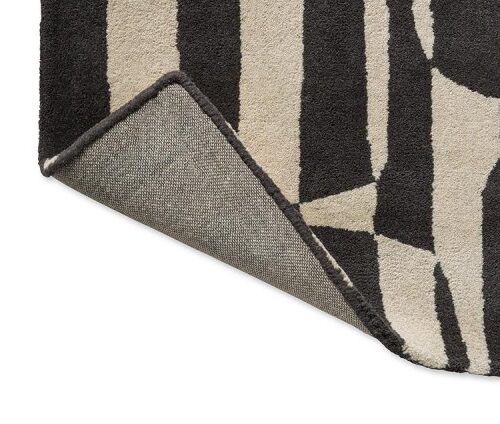 Brink & Campman Lohko Stripe Charcoal Vloerkleed - Afbeelding 3