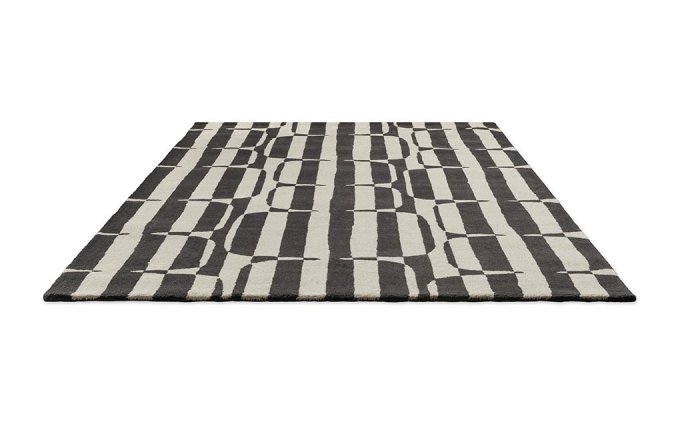Brink & Campman Lohko Stripe Charcoal Vloerkleed - Afbeelding 5