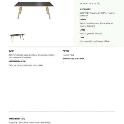Mood tafel #T3 van Mobitec - Afbeelding 6