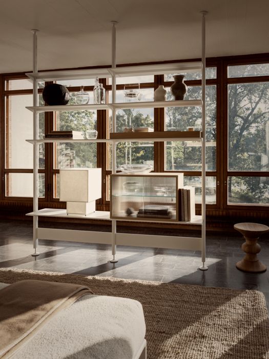 Pira G2 roomdivider of wandkast op maat van String Furniture