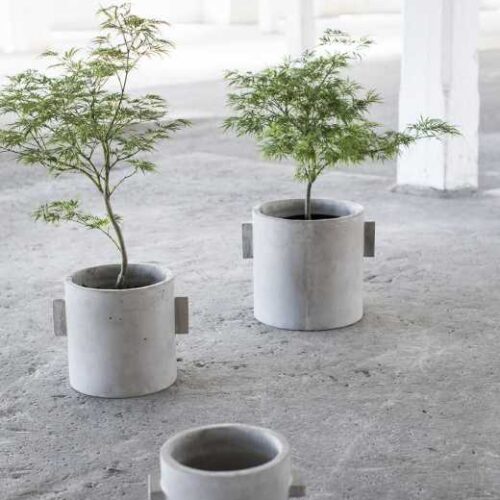 Alternative view of Pot Concrete rond van Serax
