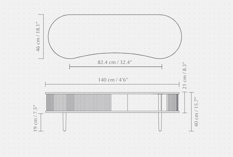 Audacious TV bench lowboard van Umage - Afbeelding 9
