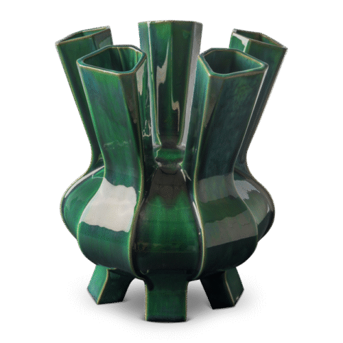 Puyi vaas Dark Green van Pols Potten