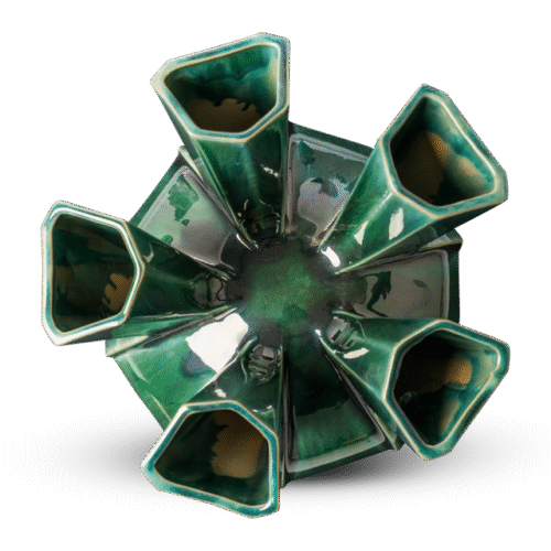 Puyi vaas Dark Green van Pols Potten - Afbeelding 3