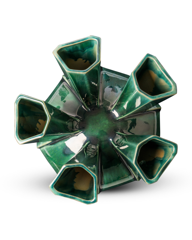Puyi vaas Dark Green van Pols Potten - Afbeelding 3