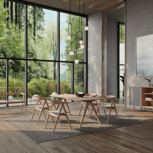Gazzda Ava Chair beklede eetkamerstoel - Afbeelding 6