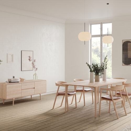Alternative view of Gazzda Fawn tafel eikenhout