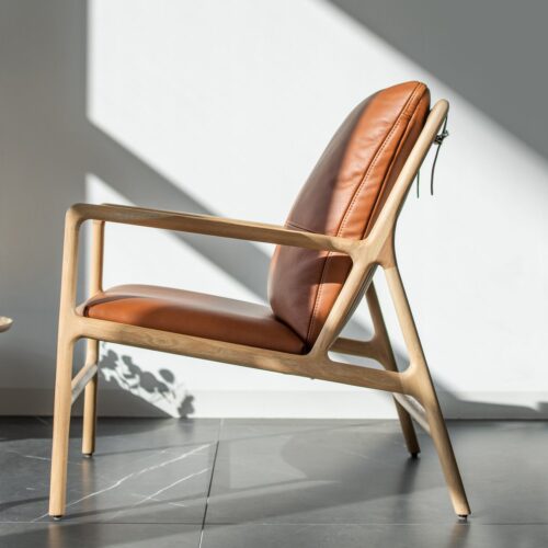 Gazzda Dedo Easy Chair eiken - Afbeelding 5