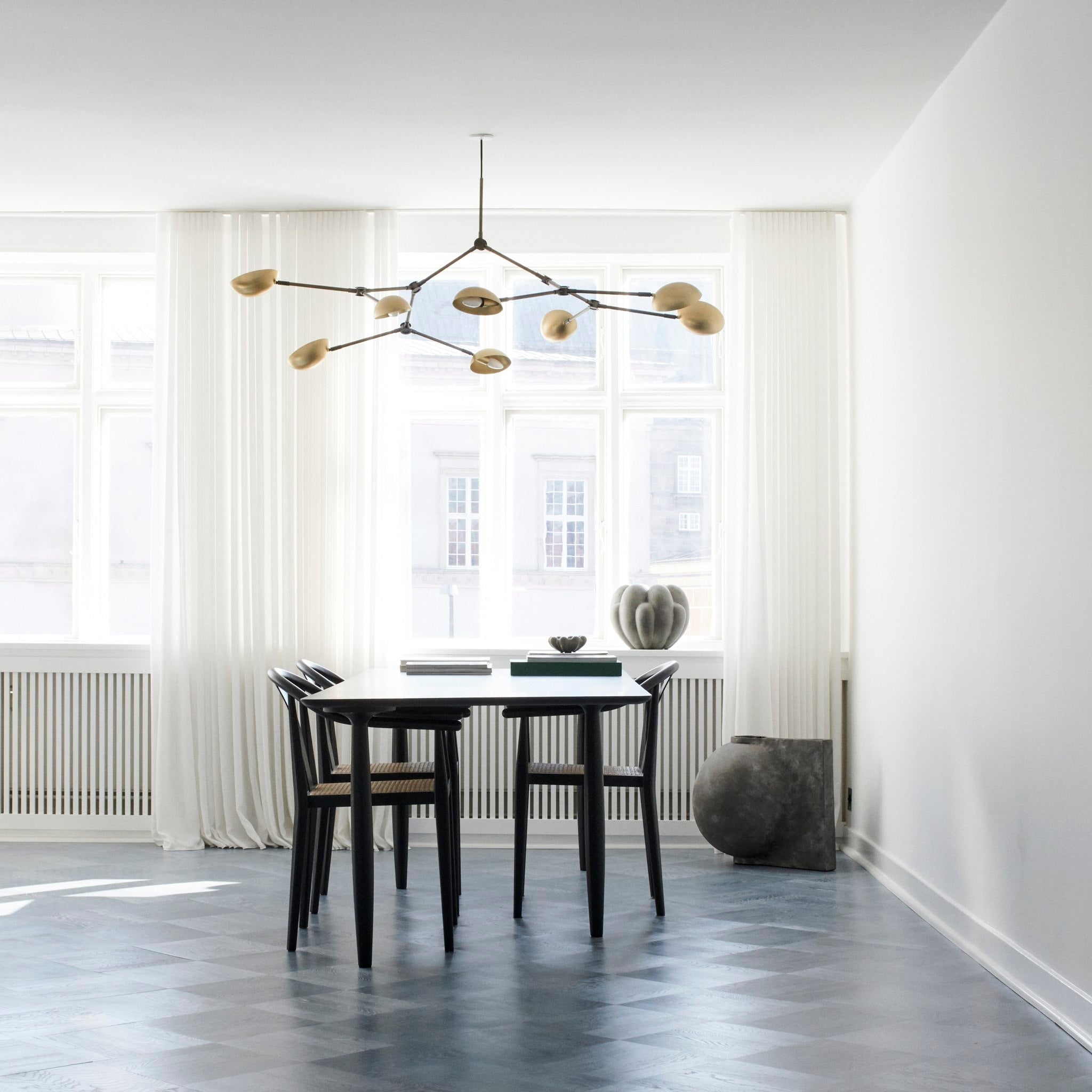 Drop Chandelier Brass van 101 Copenhagen - Afbeelding 3