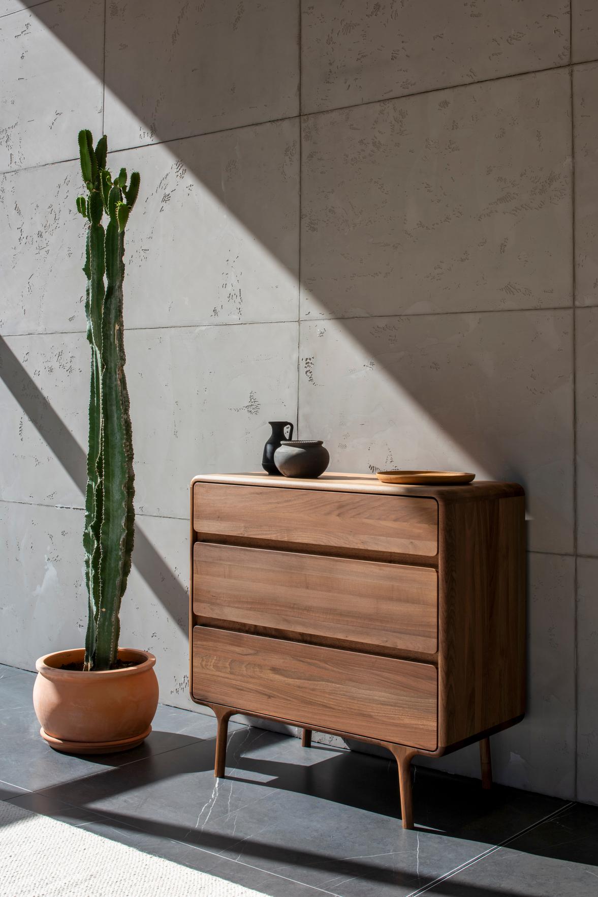 Gazzda Fawn Drawer walnoot ladekast - Afbeelding 2