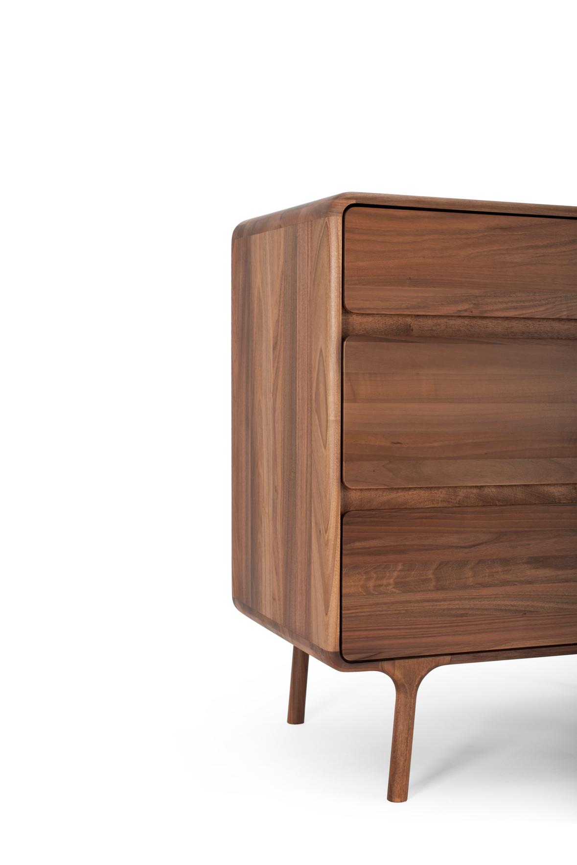 Gazzda Fawn Drawer walnoot ladekast - Afbeelding 6