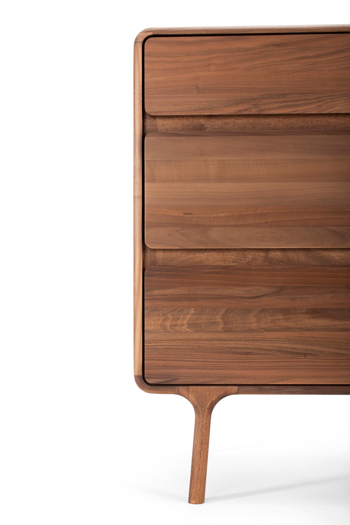 Gazzda Fawn Drawer walnoot ladekast - Afbeelding 7