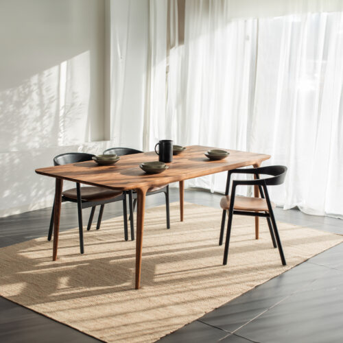 Gazzda Fawn tafel walnotenhout