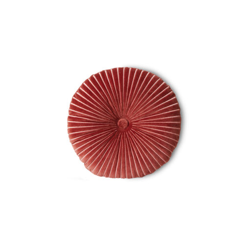 HKliving Ripple Cushion Burgundy
