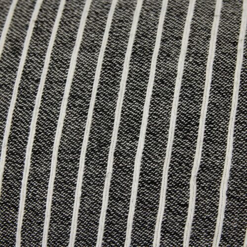 Alternative view of HKliving Striped Monochrome Cushion