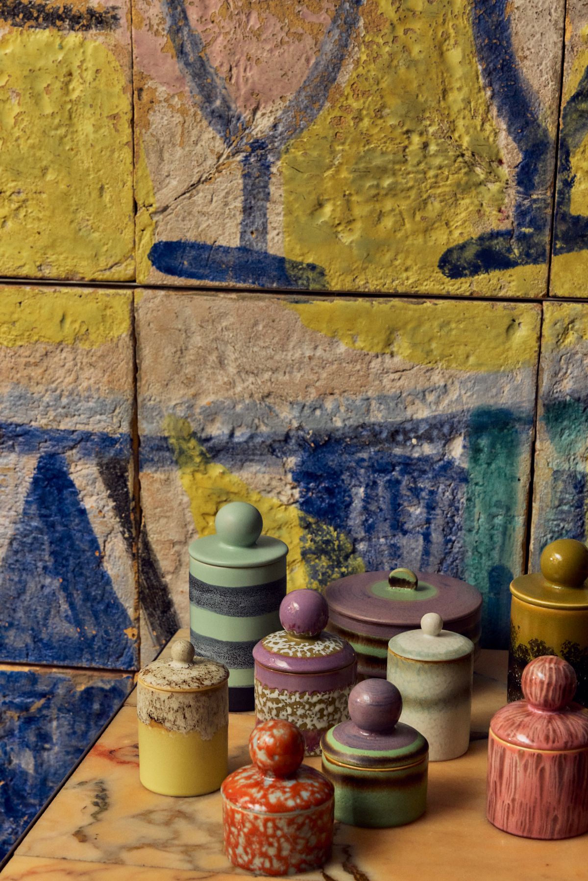 HKliving 70s Storage Jars