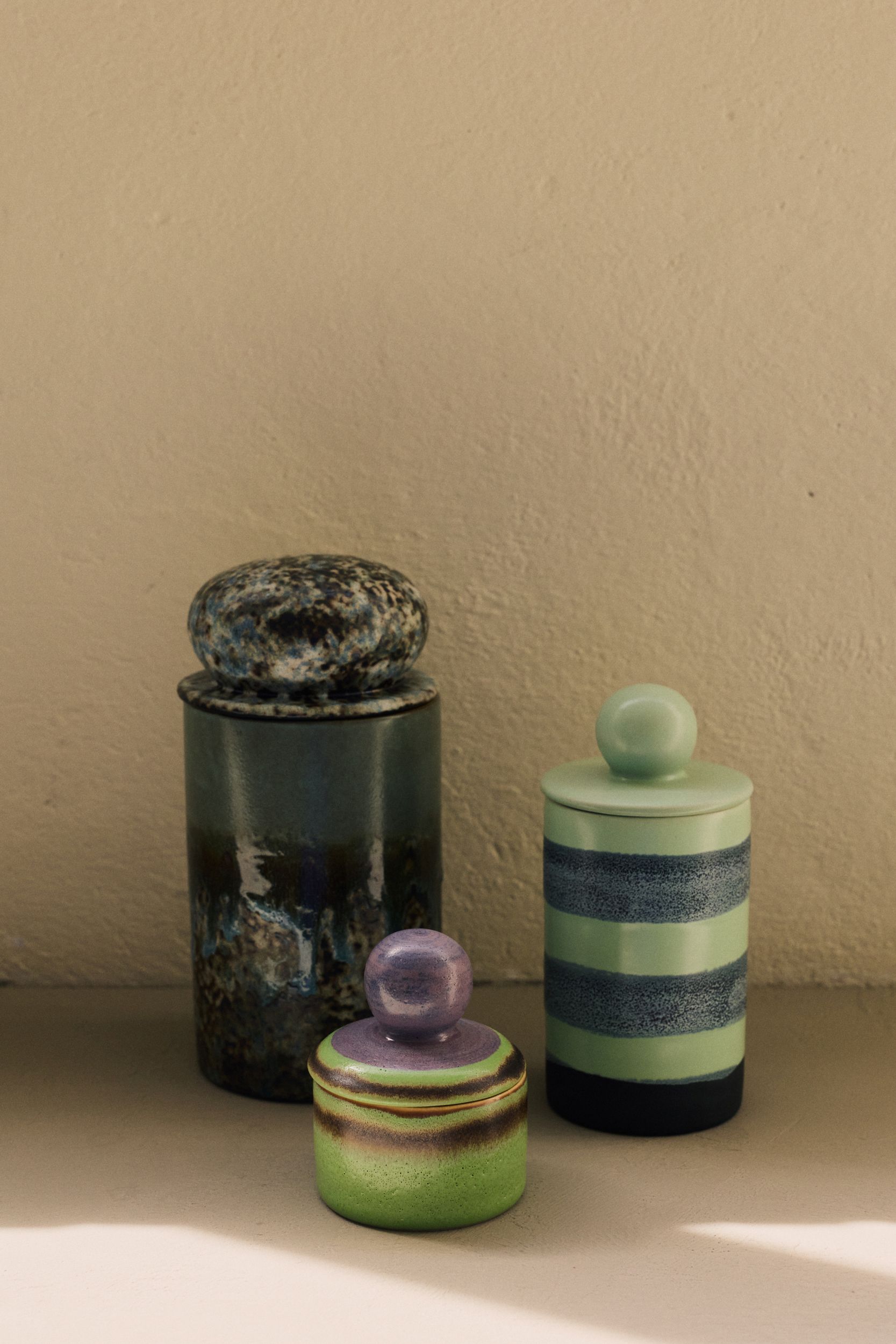 HKliving 70s Storage Jars - Afbeelding 3