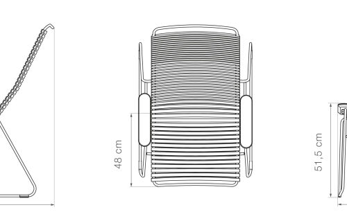 Houe Click loungestoel outdoor - Afbeelding 4