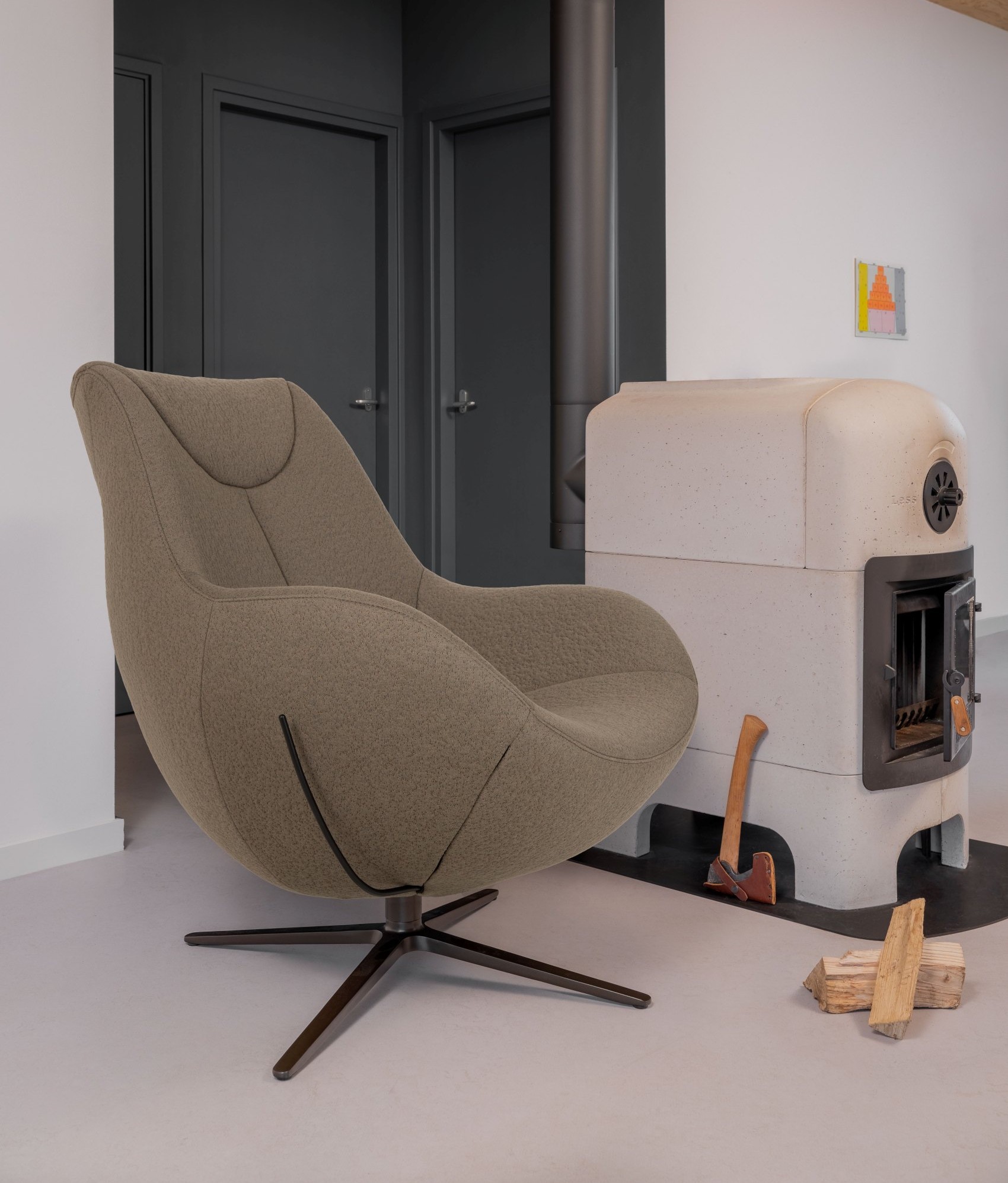 IJcoon Bela draaifauteuil - Afbeelding 3