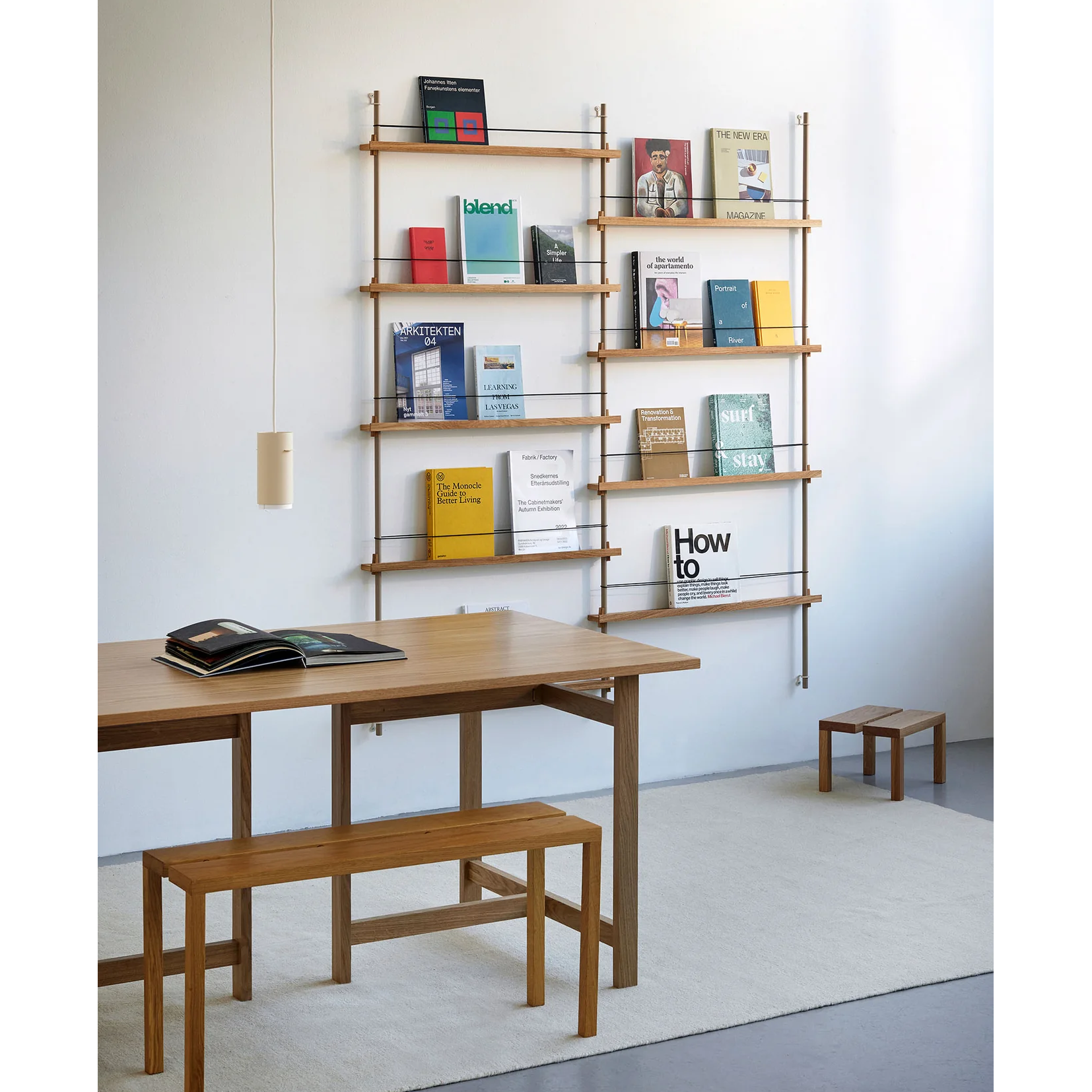 Magazine Shelving – ms.180.2 van Moebe