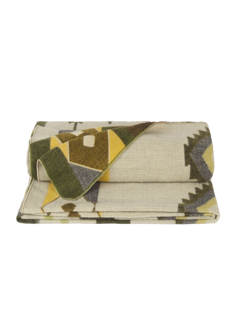 Native Plaid Moss Green van Alpaca Loca - Afbeelding 3