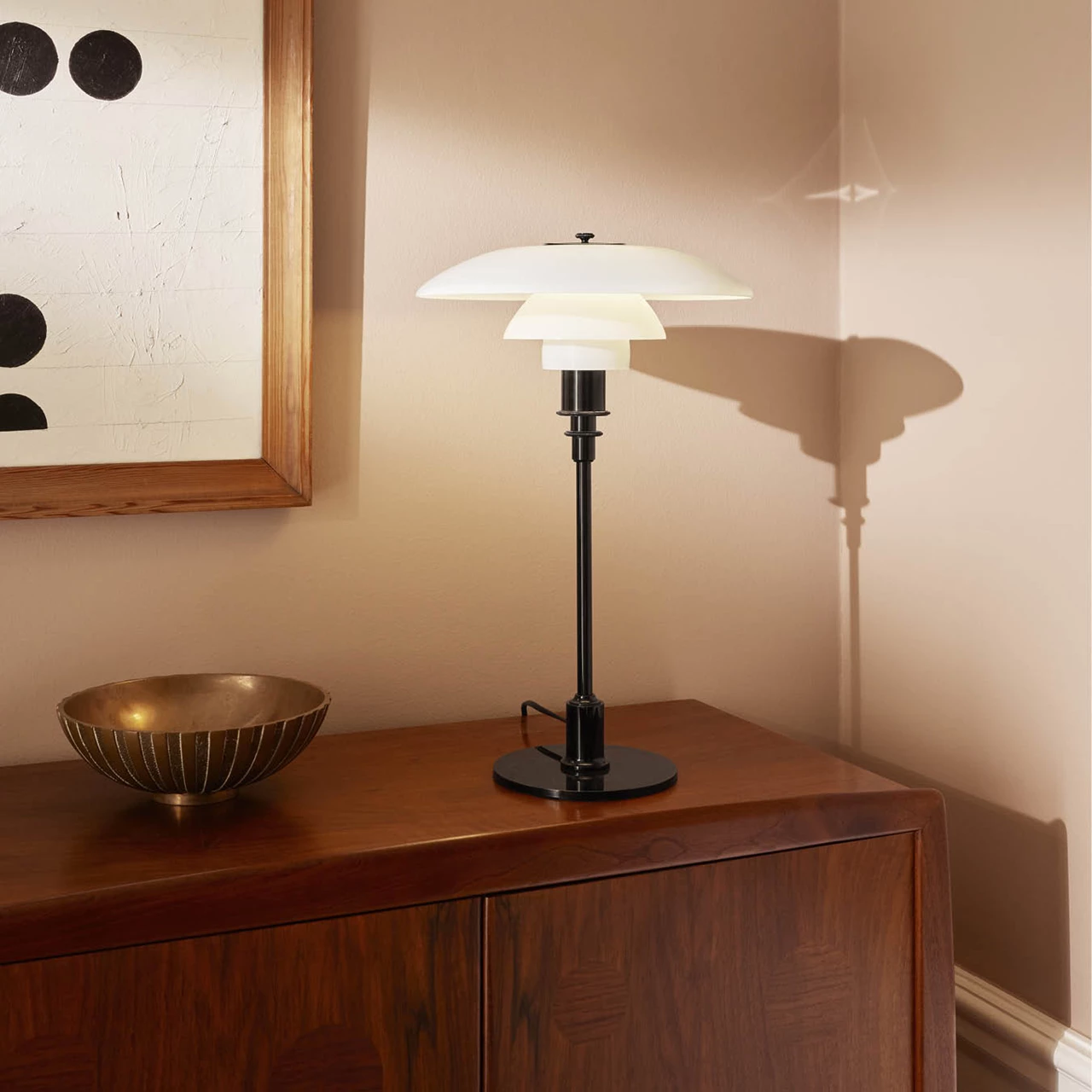 PH 3½-2½ Glas Tafellamp van Louis Poulsen