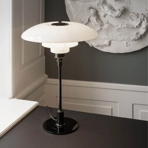 PH 3½-2½ Glas Tafellamp van Louis Poulsen - Afbeelding 4
